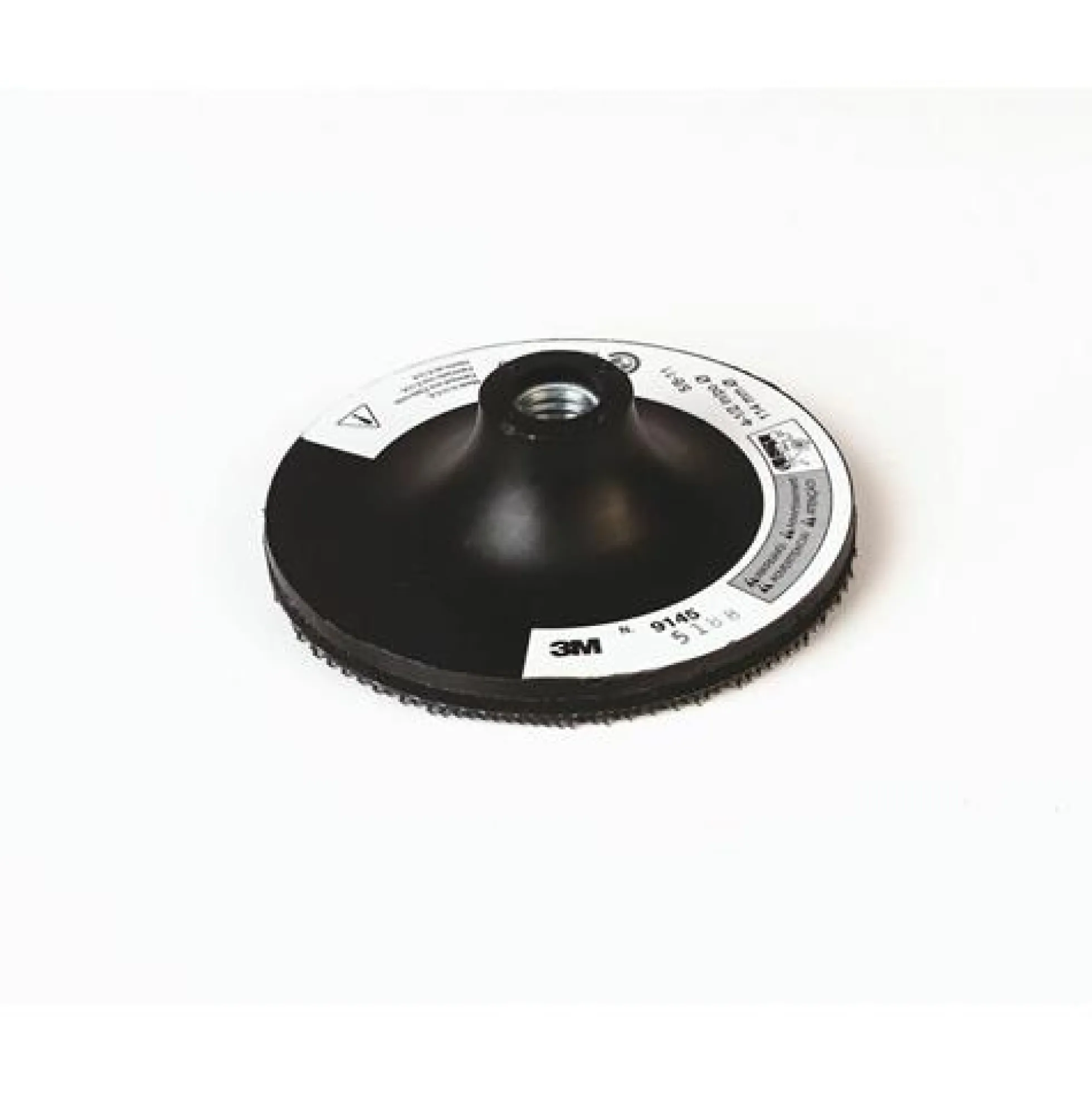 Bagskive DH-AC, Ø127-M14, hård gummi, velcro