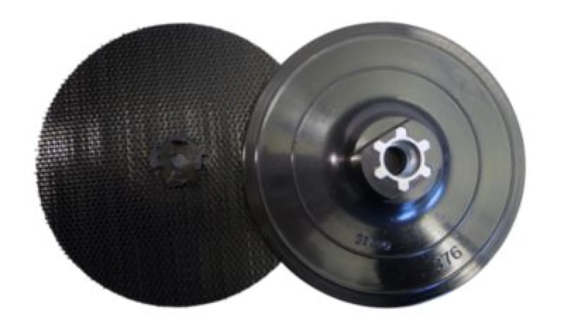 Bagskive, Ø125 mm, M14, medium, centertap, velcro