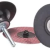 Bagskive SL3, Ø50mm, 1/4'' gevind, 6mm skaft, gummi medium, rund - Flexovit
