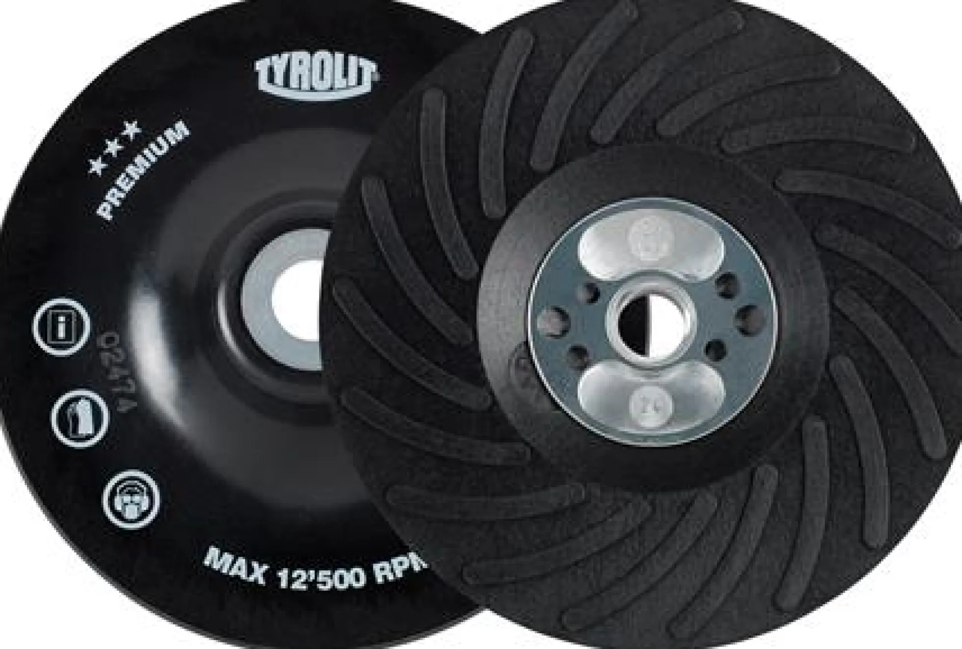 Bagskive til fiber 115x22M14 P inox V_HARD - Tyrolit