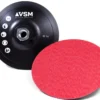 Bagskive ZKL Ø150-M14 hård gummi velcro