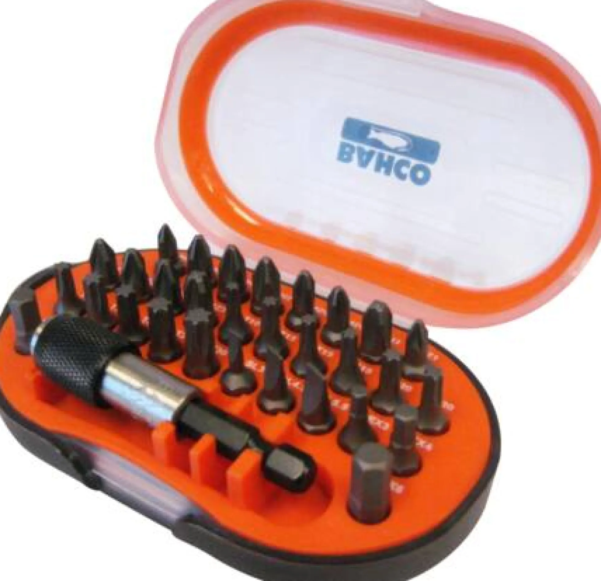 Bahco bitssæt, 31 stk, PH, PZ, torx, hex, sl