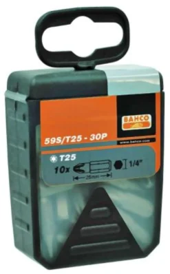 Bahco bits Torx 15, længde 25 mm, 59S/T15-30P