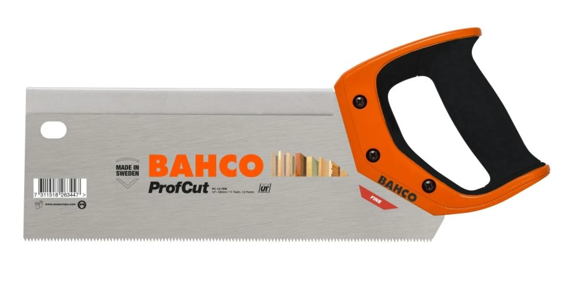 Bahco rygsav, ProfCut™, 300 mm, 11/12 tpi