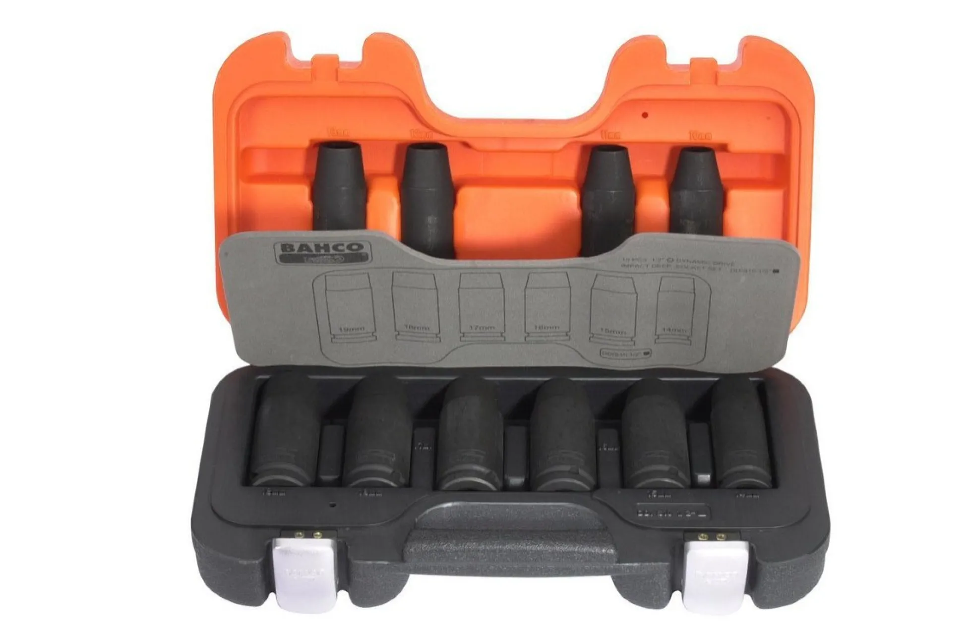 Bahco slagtoppesæt, 1/2", 10-19L