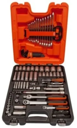 Bahco S103 Topnøglesæt, 1/4" og 1/2", 4-34 mm, 103 dele