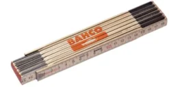 Bahco tommestok, 2 meter, 10 led