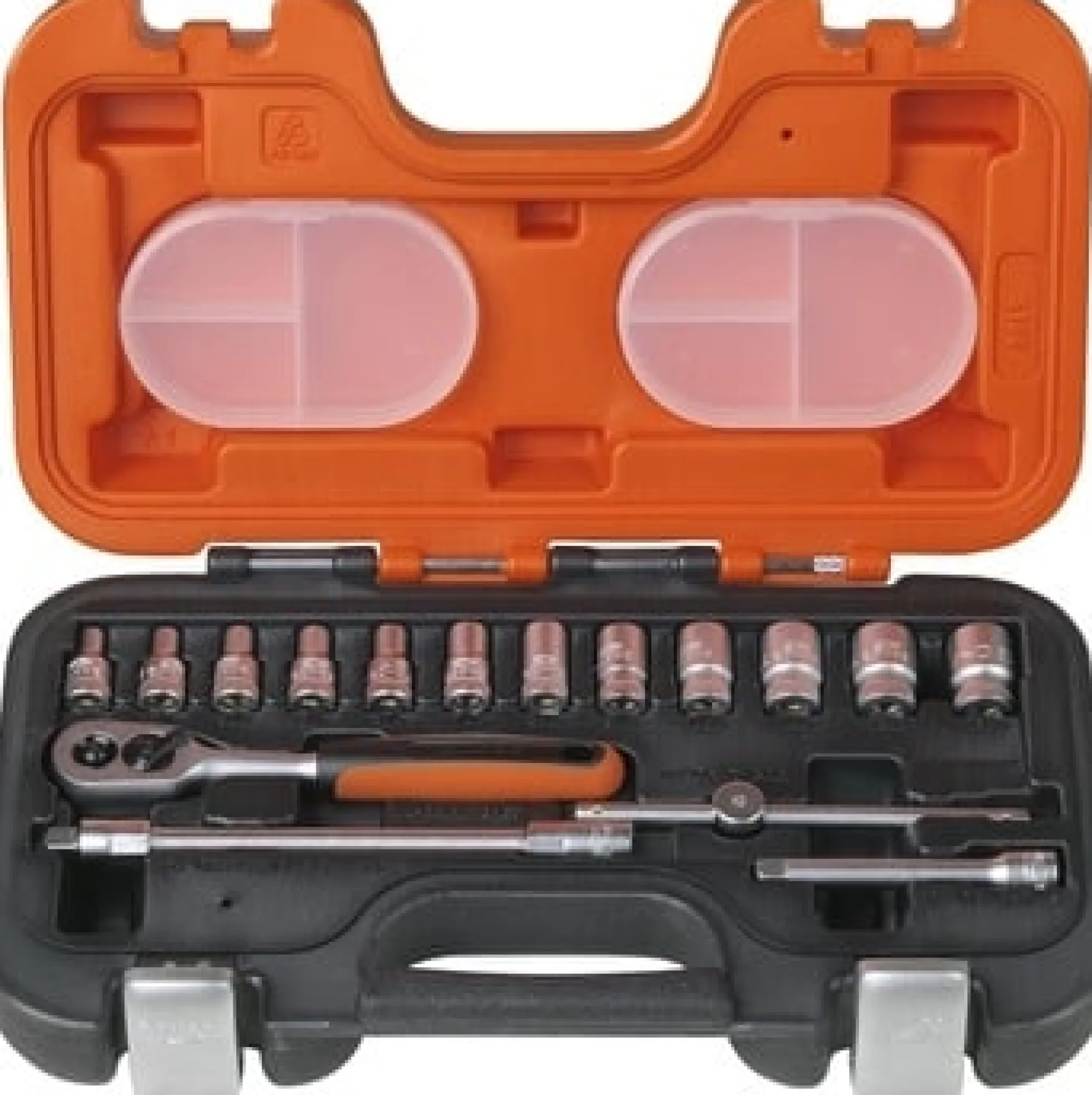 Bahco topnøglesæt, 1/4", 16 dele, 4-13 mm