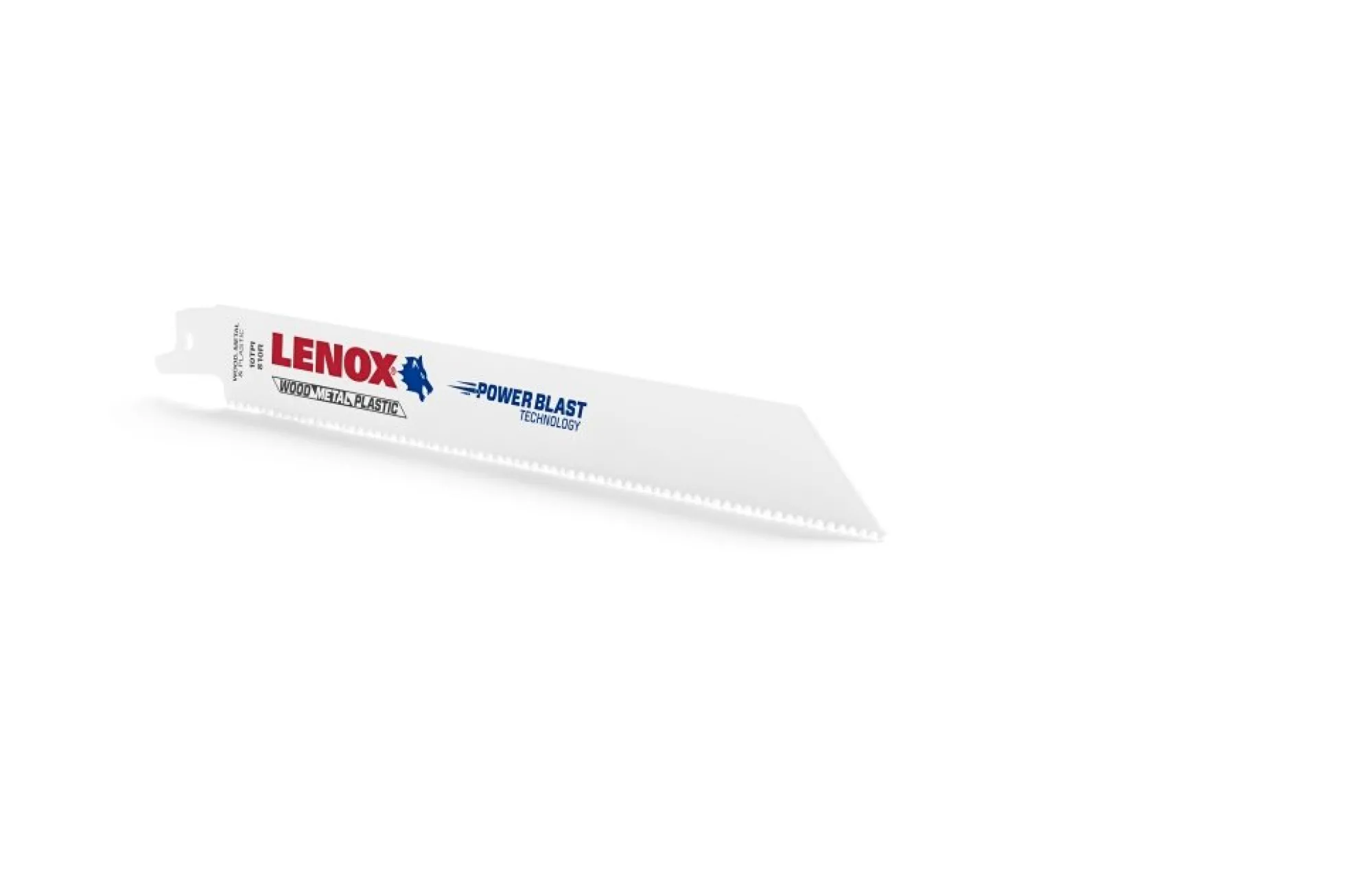 Bajonetsavklinge, 200 mm, 10 tpi, træ med søm, plast, rør, kulstofstål, rustfrit stål, ikke-jernholdigt metal - Lenox