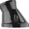 Bakelit fatning, sort, vinklet, E27