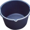 Balje plast/sort med kran, 40 liter