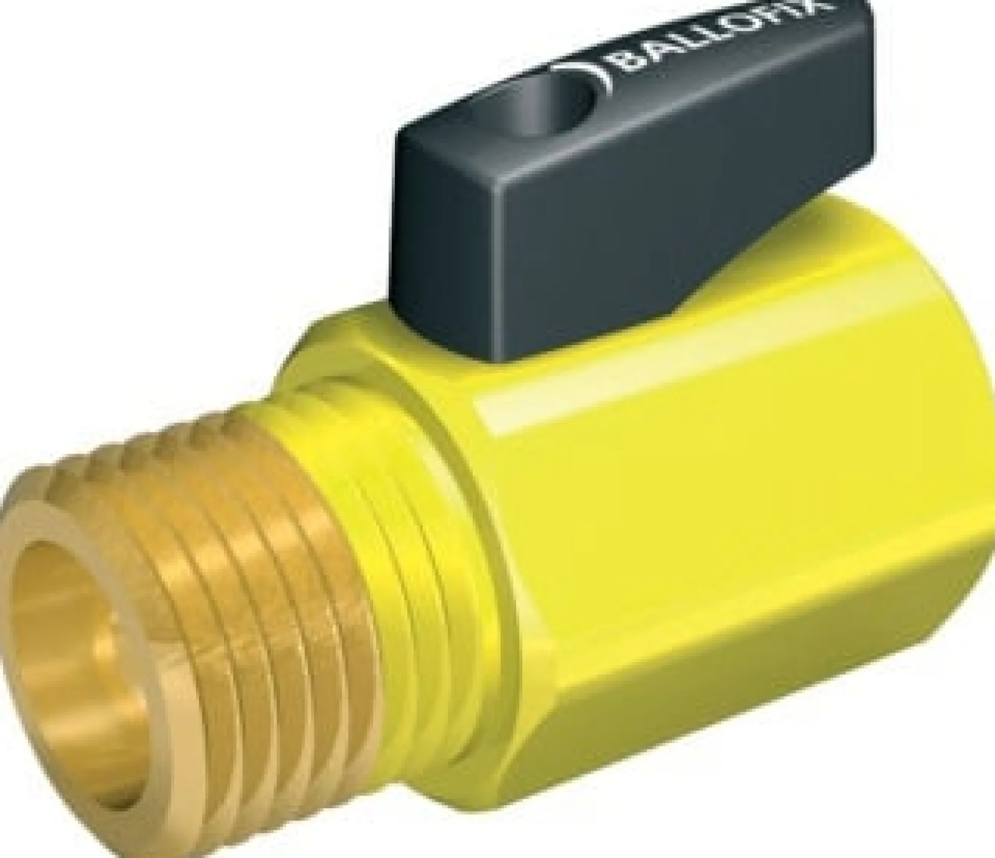 BALLOFIX gaskuglehane mf/np m. greb - 1/2"