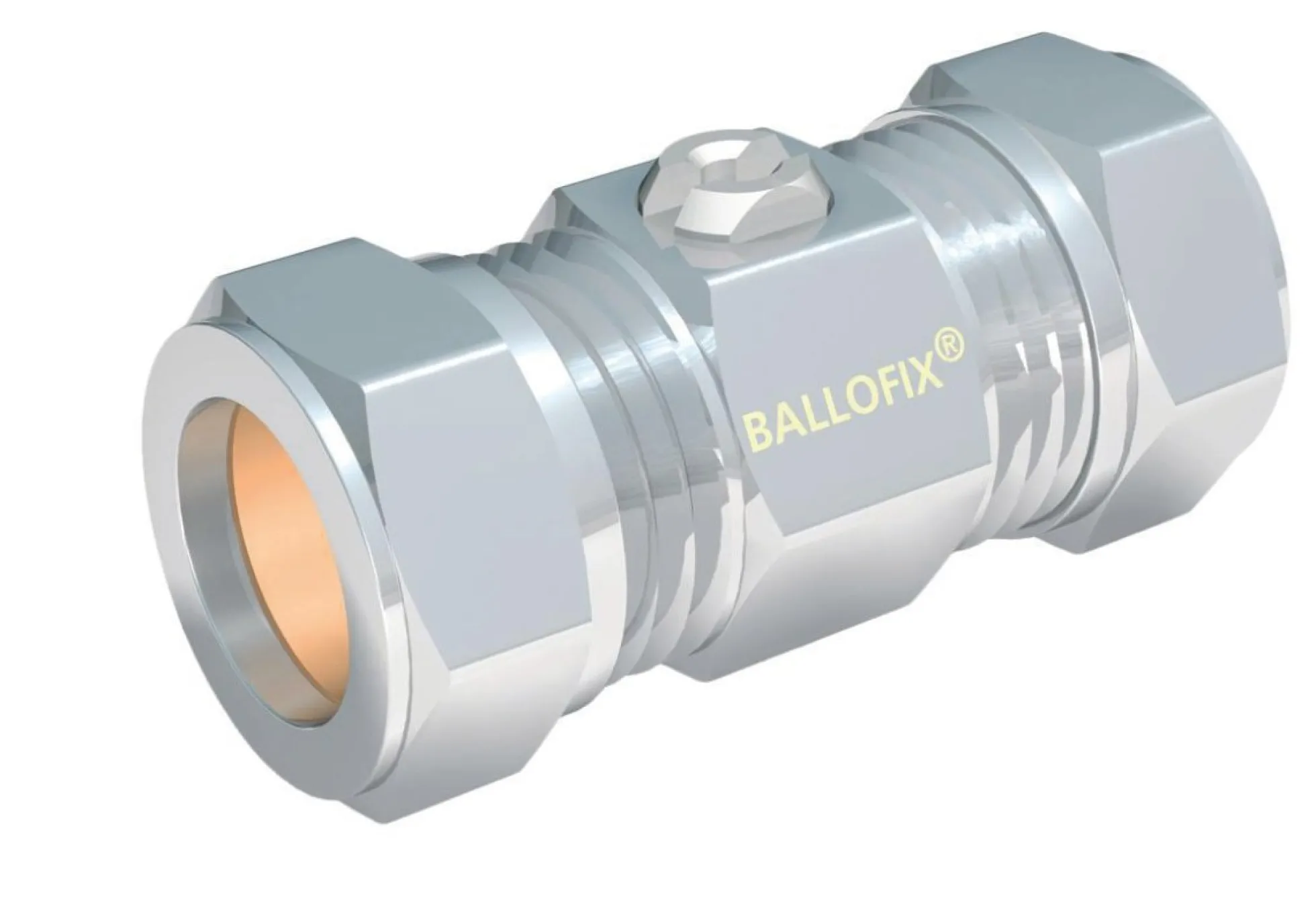 BALLOFIX® med håndtag klemmering kobling 10X12/8MM