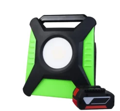 Bandit LED-arbejdslampe med batteriskift til 5 brand, 40 W