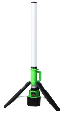 Bandit LED-arbejdslampe med batteriskift til 5 brands, 60 W, 360° (restsalg)