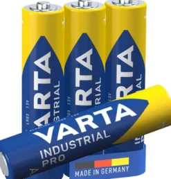 Batteri Alkaline AAA LR03-4 FO, 1,5V - Varta