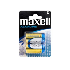 Batteries, C (LR14), Alkaline, 1.5V, 2-pack
