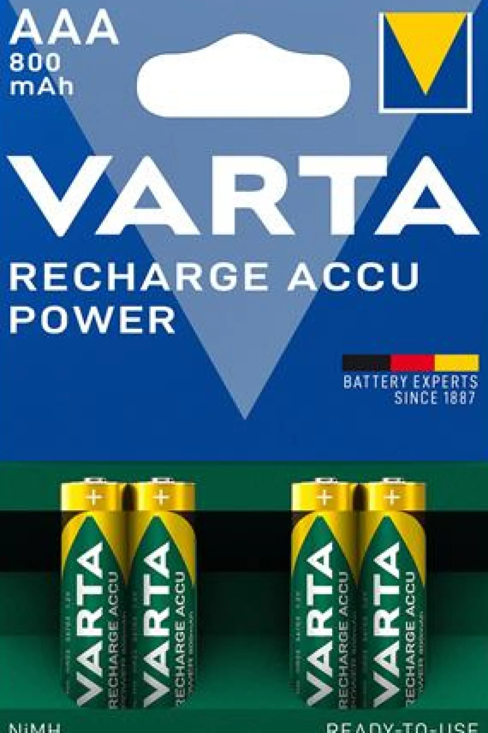Batteri nimh aaa 800MAH HR03-4B