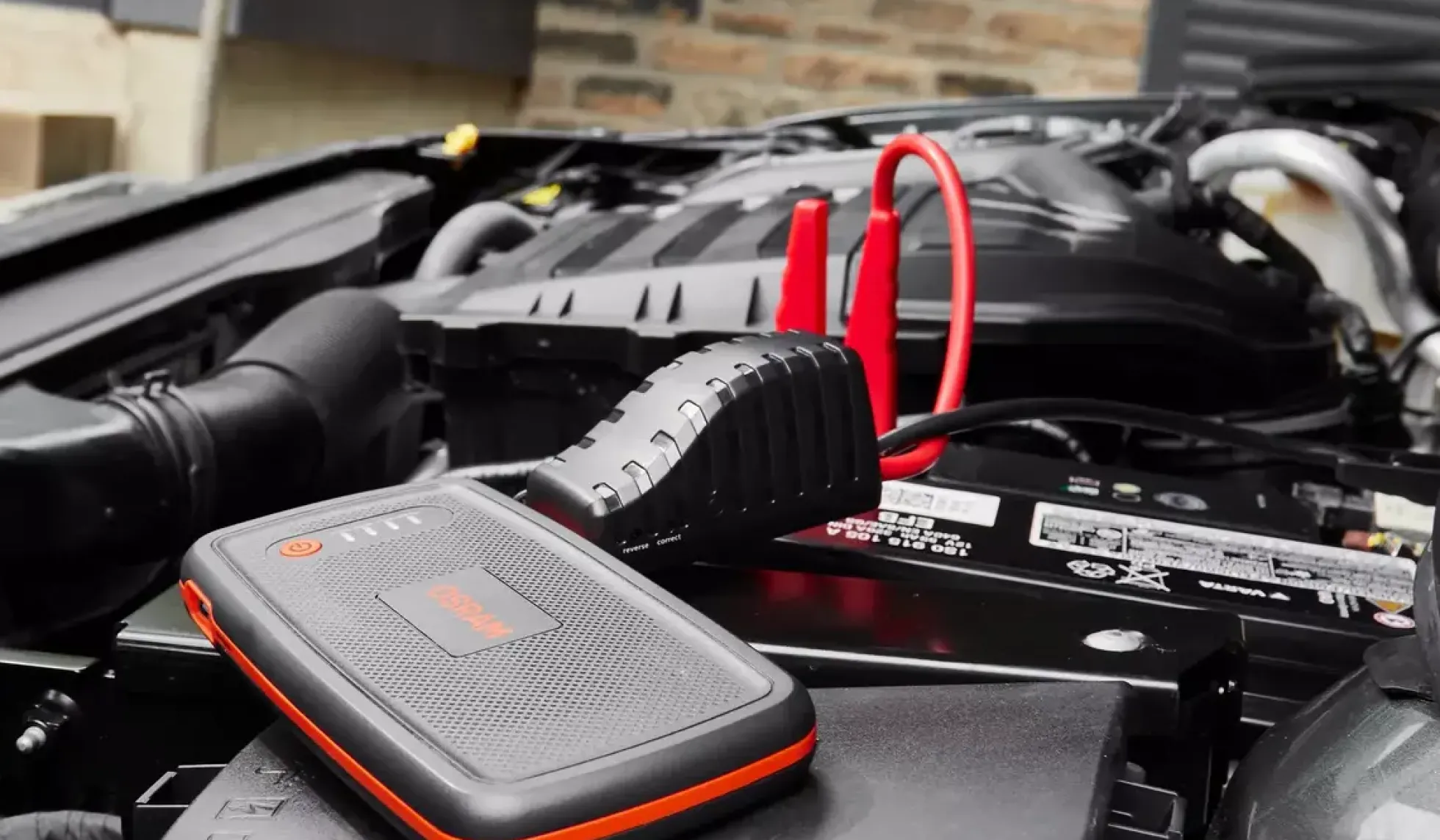 BATTERYstart 200 jump starter med powerbank, 6000 mAh