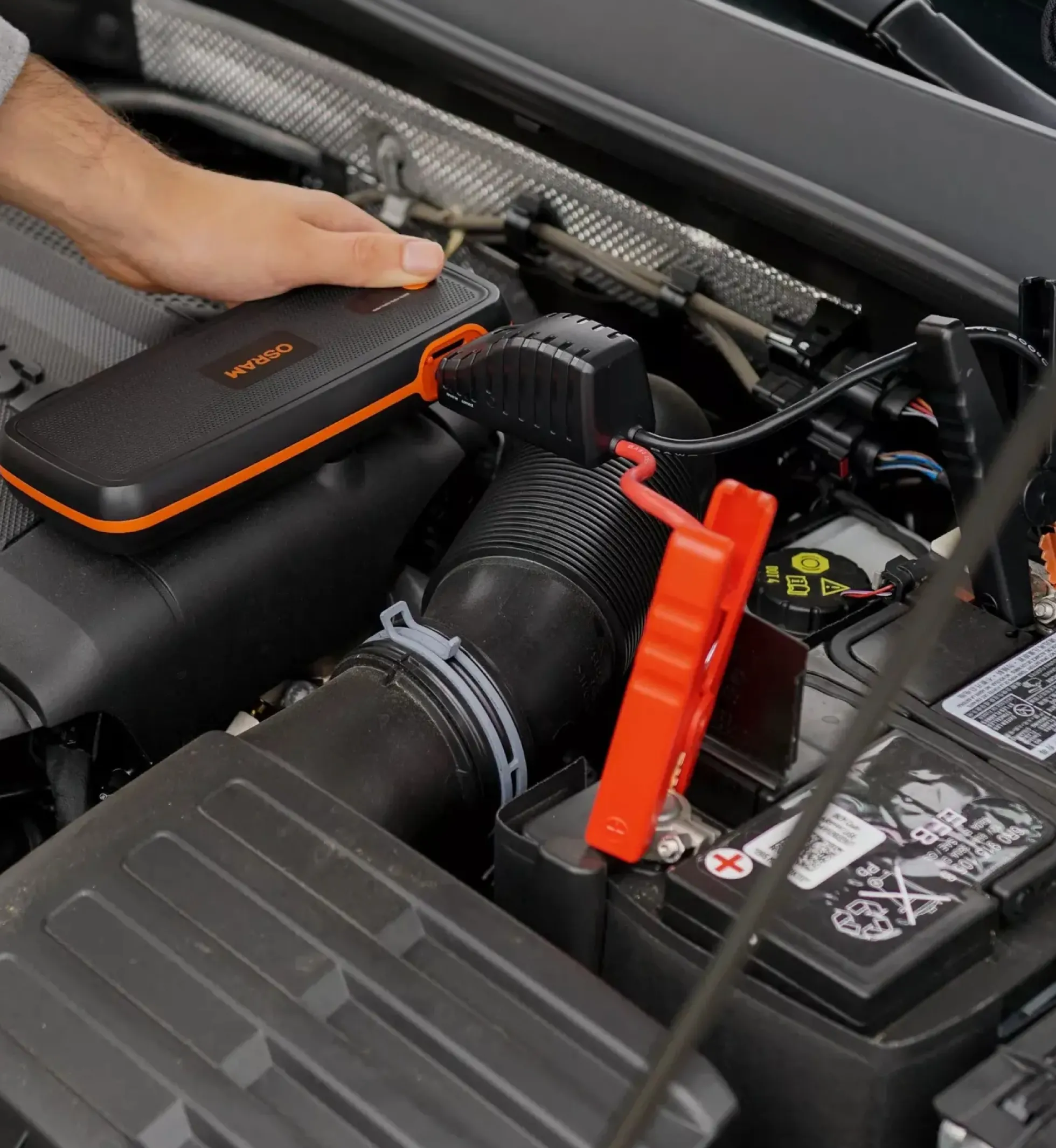 BATTERYstart 400 jump starter med powerbank, 16 800 mAh