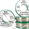 Bera Sølvlod 5, sølvloddetin, 2 mm, 250 gram