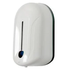 Berøringsfri dispenser til desinfektionsmiddel, 1,1 liter, hvid