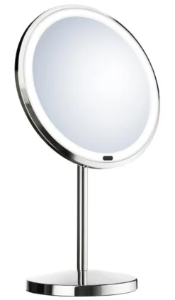 Beslagsboden Sminkespejl LED, forkromet
