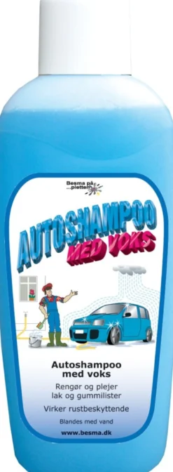 Besma autoshampoo med voks, 1 liter