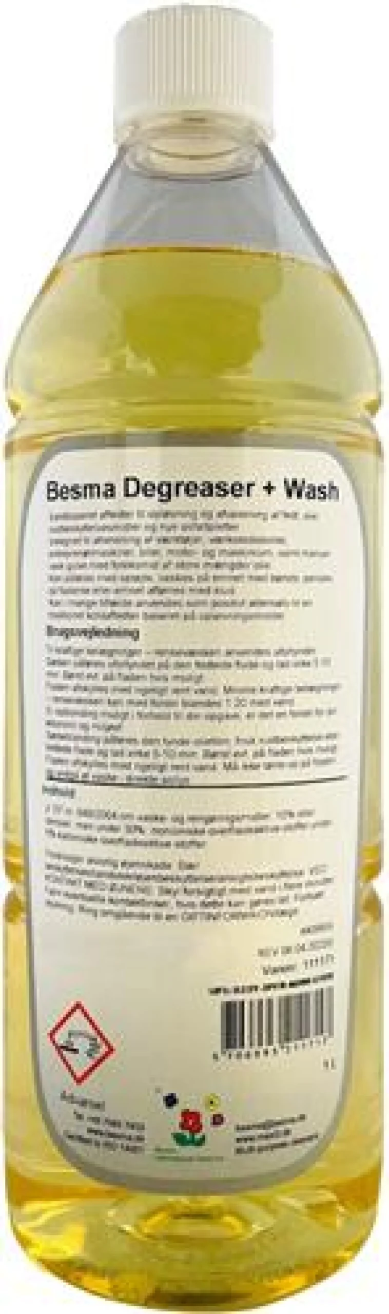 Besma Degreaser Wash, vandbaseret affedter, 1 liter