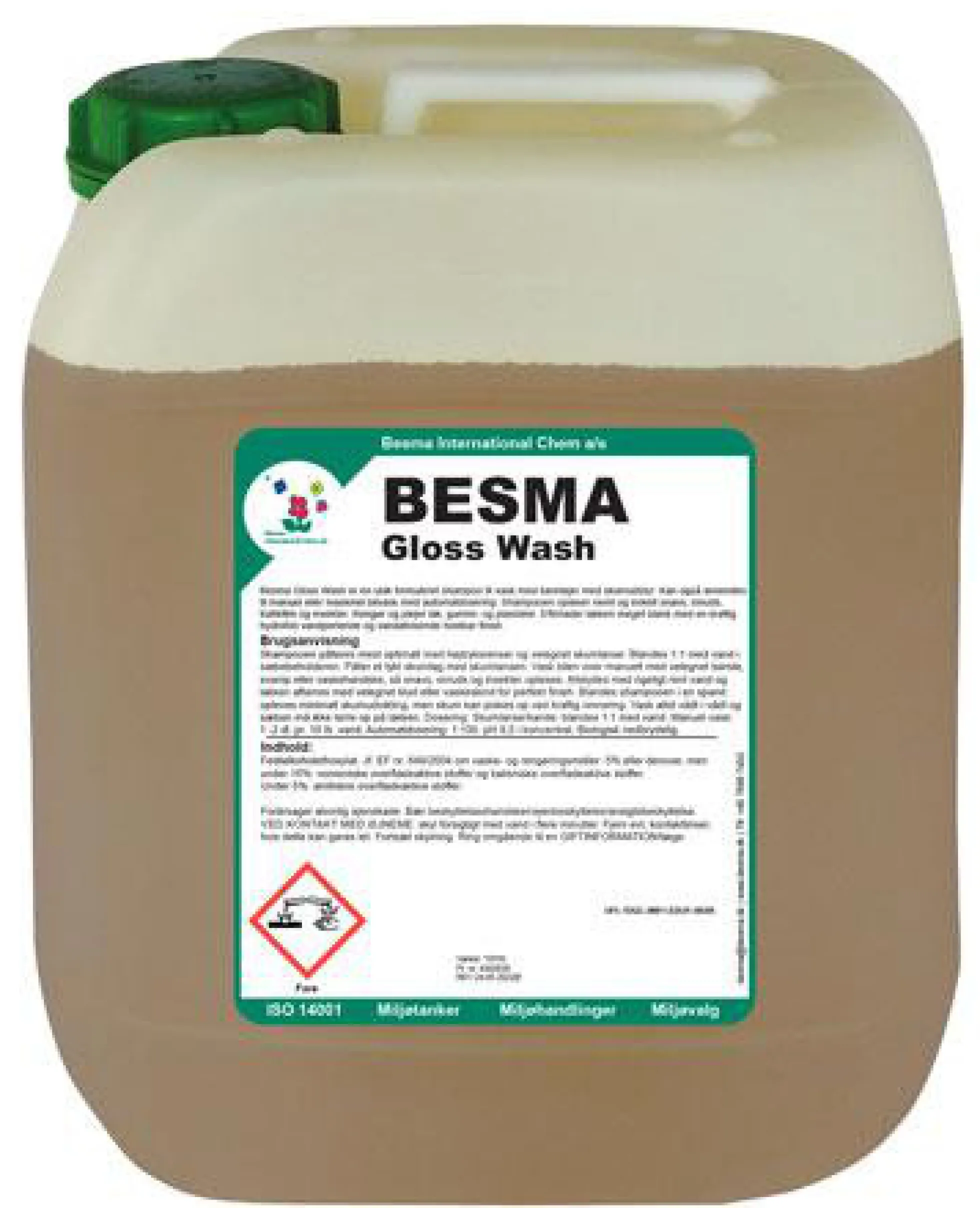 Besma Gloss Wash, 20 liter