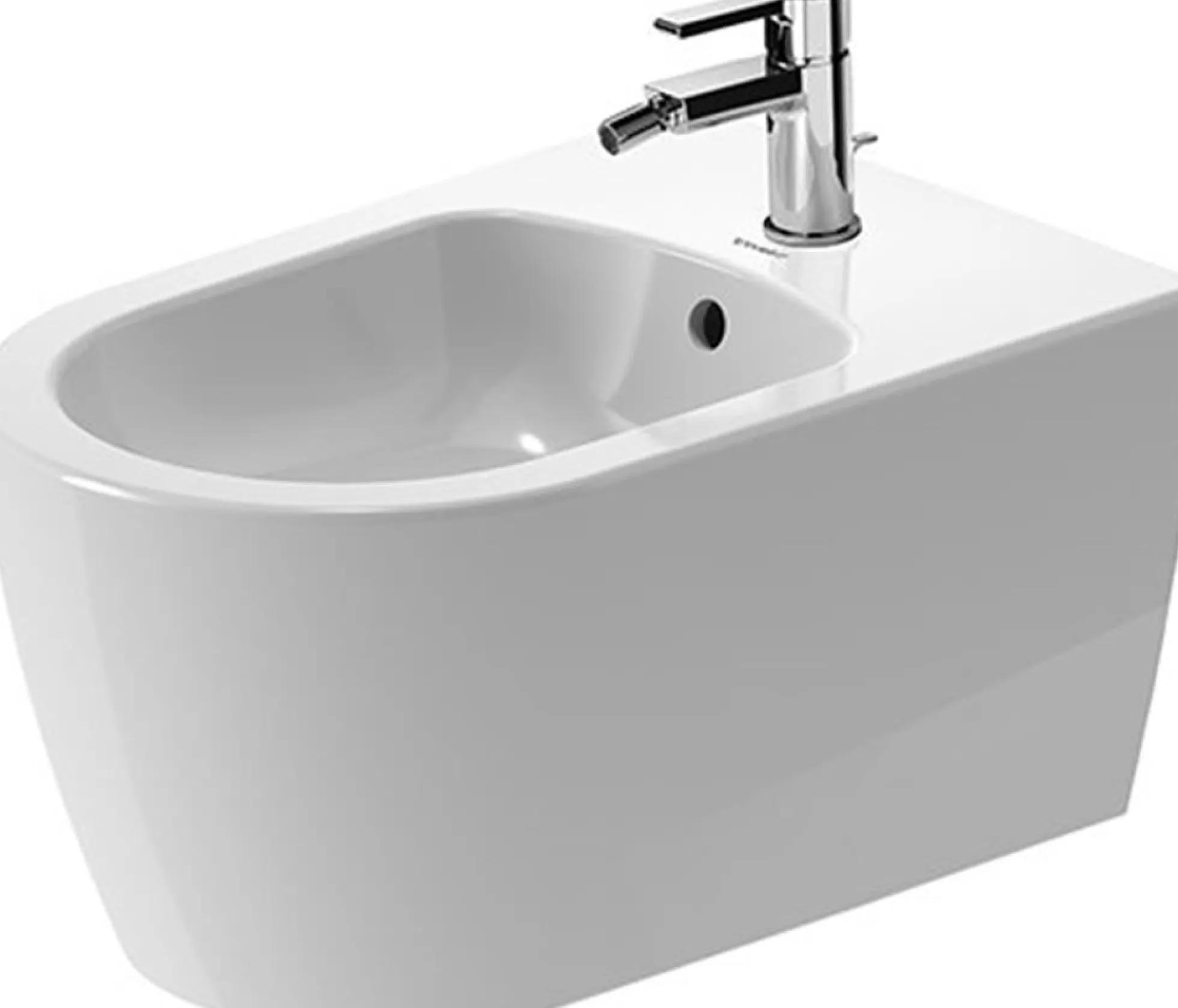 Bidet ME by Starck, væg, 57 cm, hvid, Wondergliss