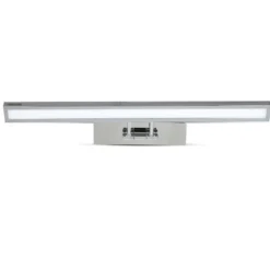 Billede-/spejllampe VT-7009CH, 9W, 3000K, 380 lumen, 455 mm, krom - Kulør: Varm