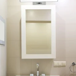 Billede-/spejllampe VT-7009CH, 9W, 3000K, 380 lumen, 455 mm, krom - Kulør: Varm