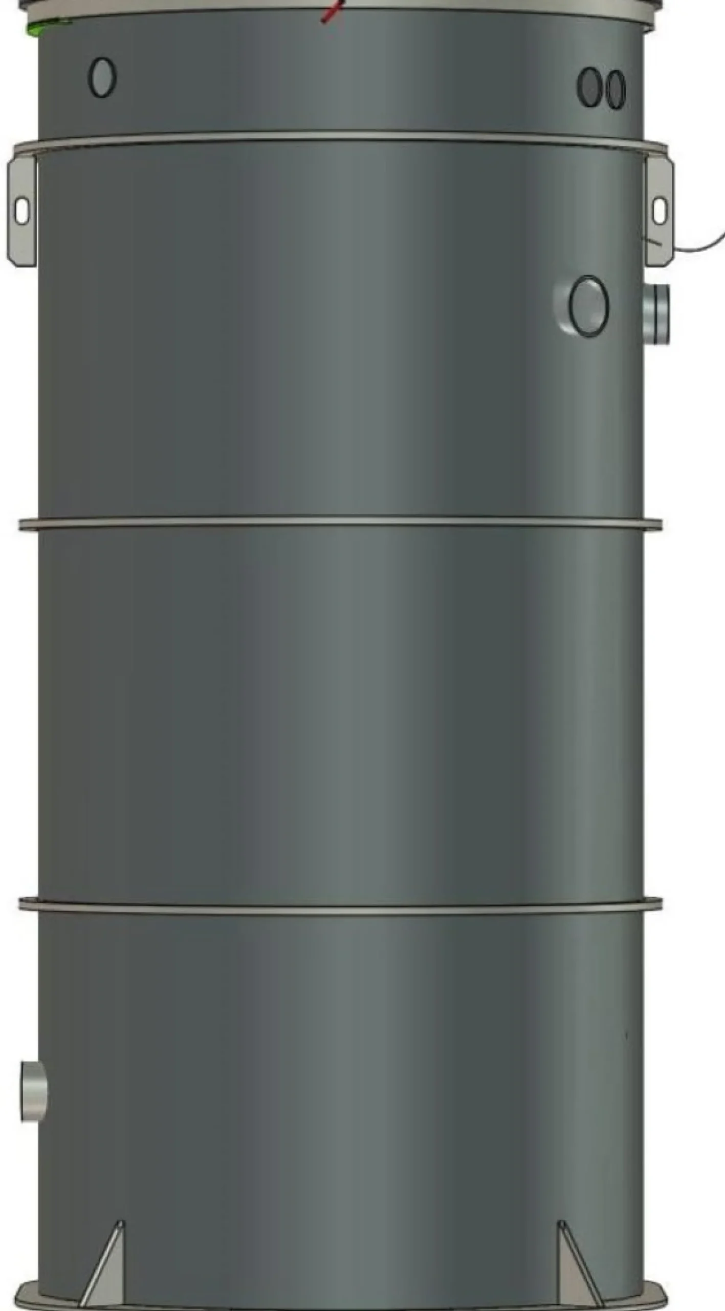Biokube Venus Deep 1850 minirenseanlæg, 1180 x 2200 mm, 5PE, SO