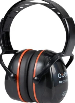 Bøjlehøreværn D1 comfort Earmuffs, SNR 31 dB, dielektrisk, sort - OX-ON