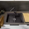 BLANCO NAYA 6 UX køkkenvask 61,5x51 cm SILGRANIT® sort