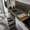 BLANCO PLEON 6 UXI køkkenvask 61,5x51 cm SILGRANIT® sort
