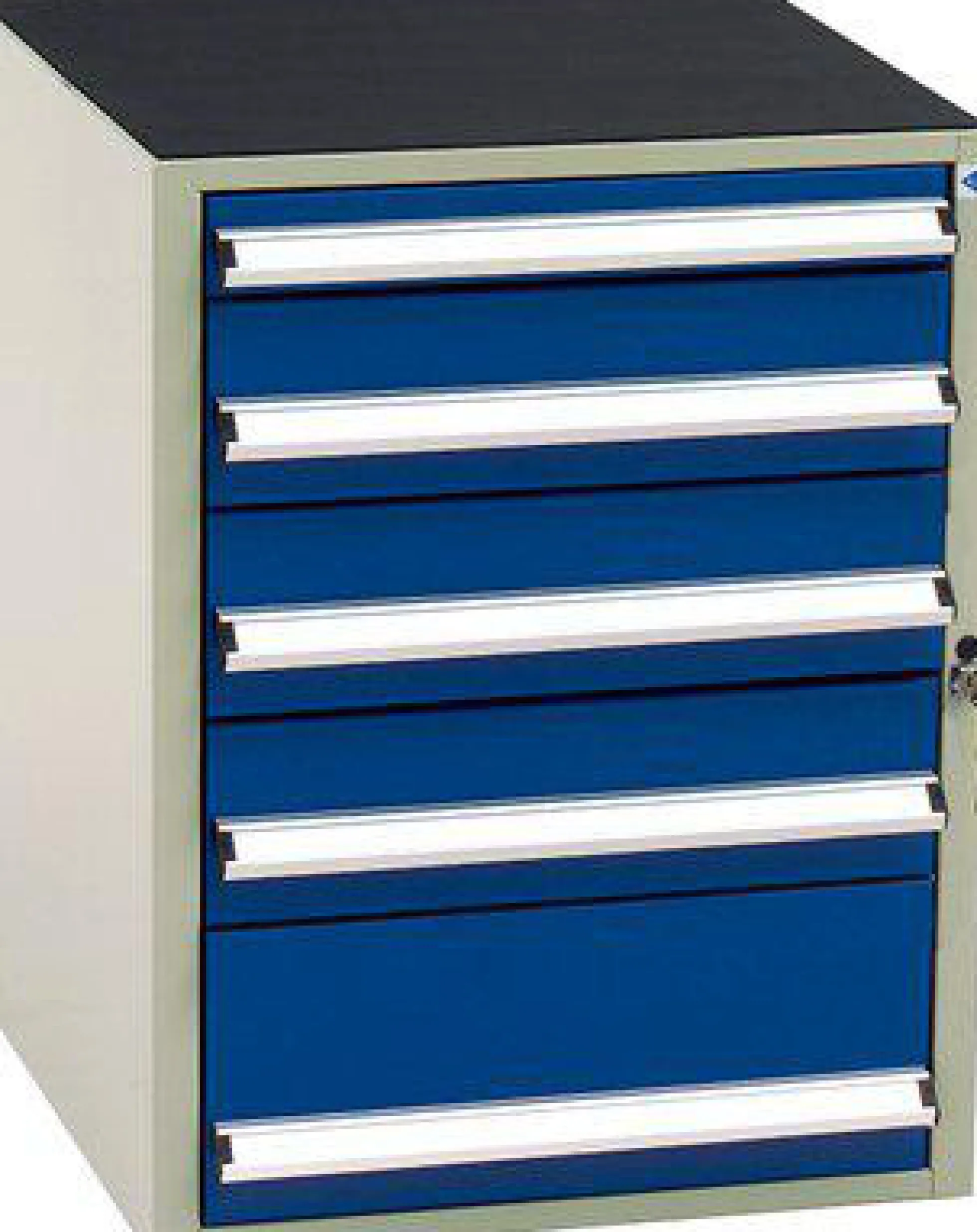 Blika skuffeskab SS-1.5B, RAL 7035/5017