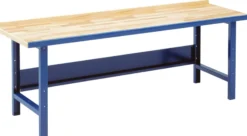 Blika værkstedsbord VBB-1.25, grundbord, RAL 5017