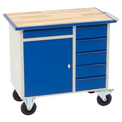 BLIKA værkstedsvogn grundmodel, VV-2-serien, 1100 mm bred, 600 mm dyb, 920 mm høj