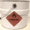 Blikspand med flamme, 12L