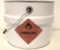 Blikspand med flamme, 12L