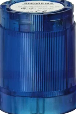 Blinkelemente, 24V UC, blå, diameter 50 mm