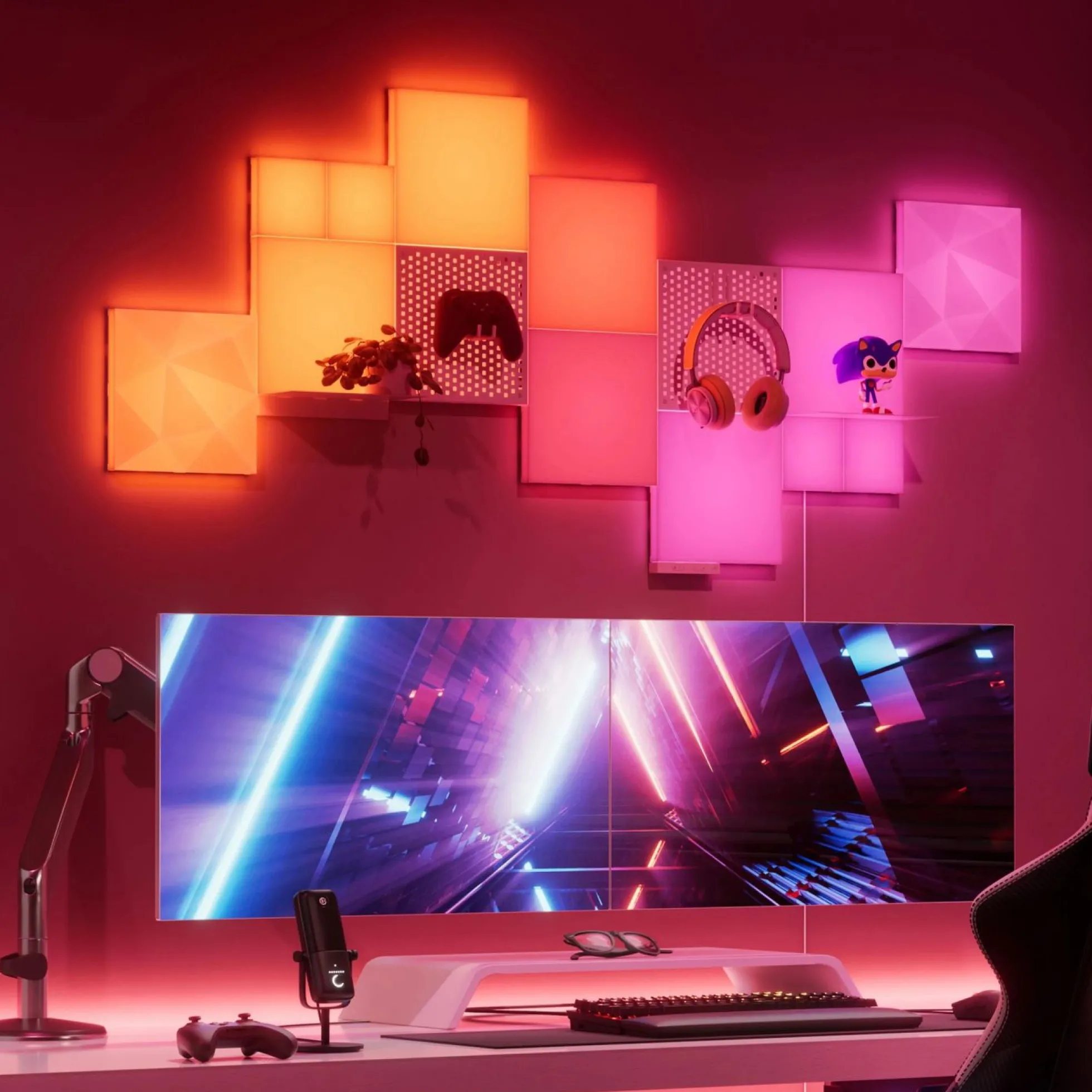 Blocks Squares udvidelsespakke, 2 stk - Nanoleaf