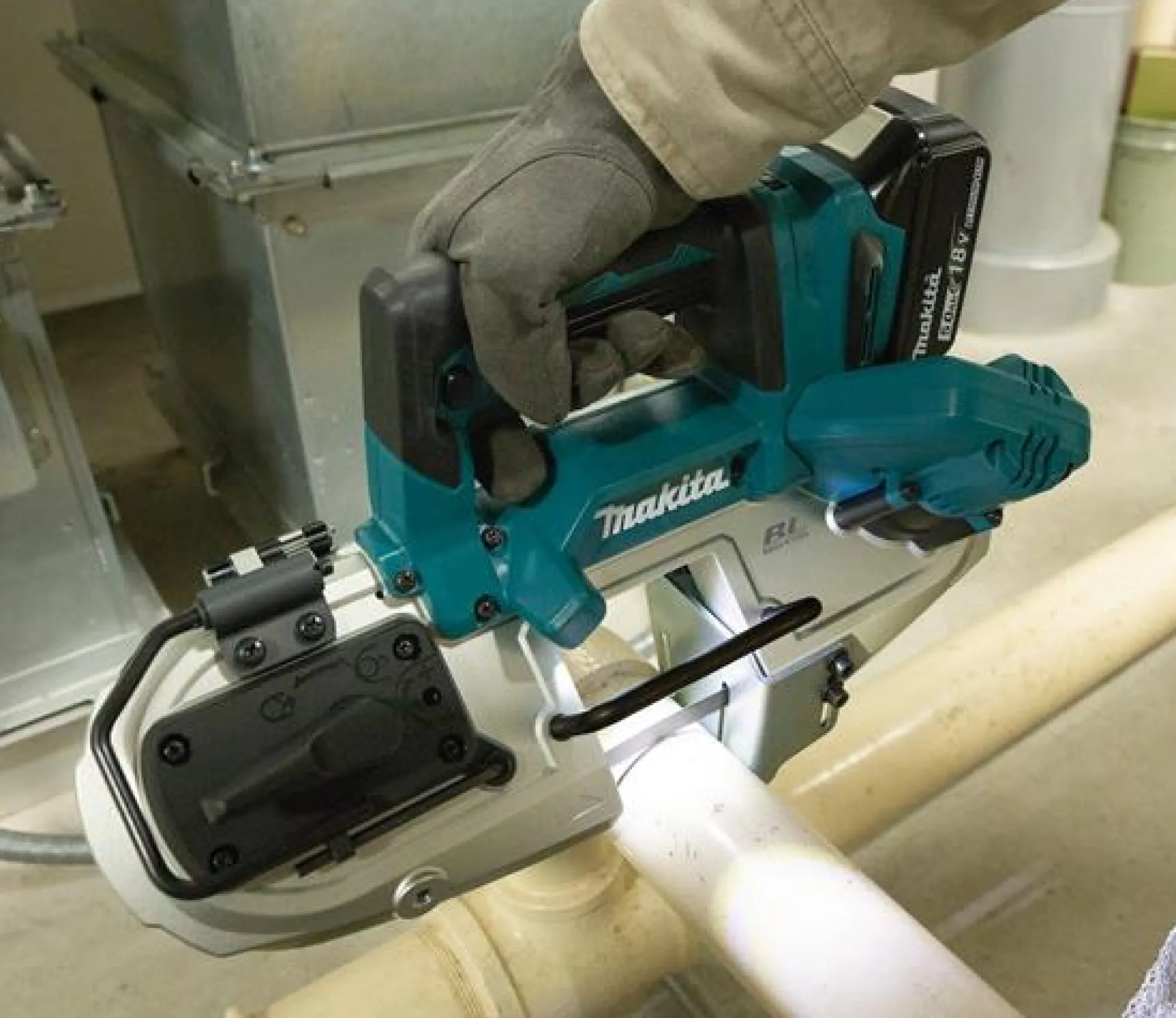 Båndsav 18V - Makita, DPB183Z