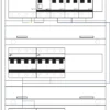Boligtavle LLK3 T01.3030 med transient T2/20, hvid