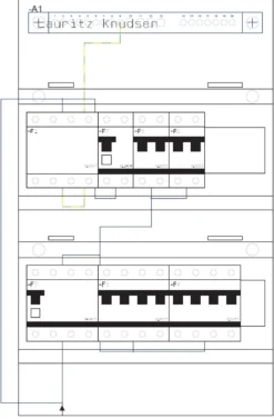 Boligtavle LLK2 T01.2020 med transient T2/20, hvid