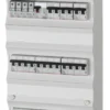 Boligtavle LLK3 T01.3030 m/transient T2/20 og sikringselem. hvid