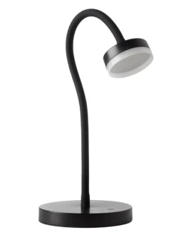 Bordlampe Tulipan, Sort