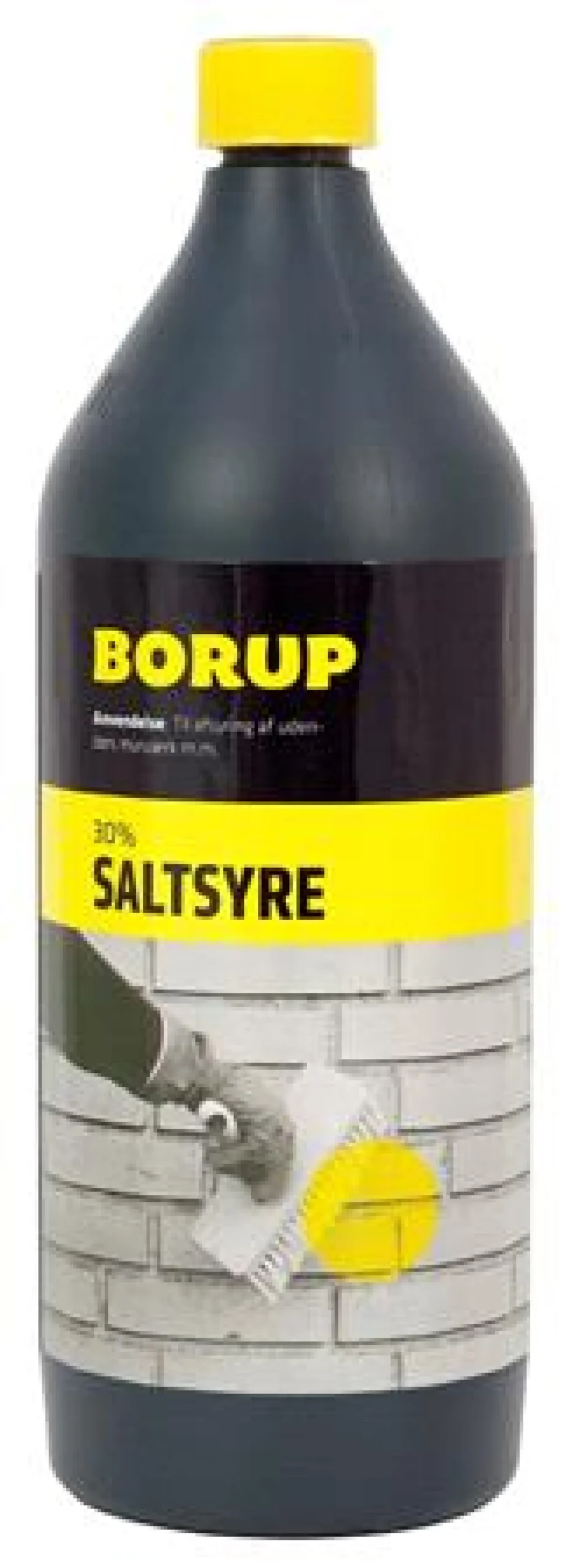 Borup saltsyre 30 procent, 1 liter